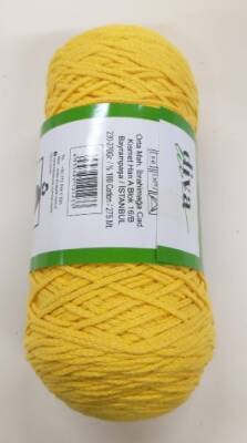 Angel Çanta Aksesuar Sarı Renk İnce Pamuk Makrome - 1