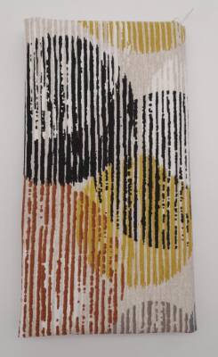 Angel Çanta Aksesuar 90X50 Cm Duck Astarlık Kumaş Çizgili Desen No:15 - 2