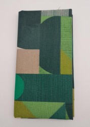 Angel Çanta Aksesuar 90X50 Cm Duck Astarlık Kumaş Geometrik Desen No:09 - Angel Çanta Aksesuar