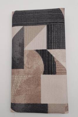 Angel Çanta Aksesuar 90X50 Cm Duck Astarlık Kumaş Geometrik Desen No:10 - 1