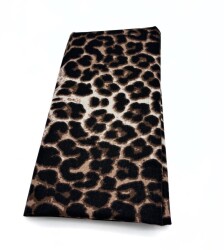 Angel Çanta Aksesuar 90x50 cm Duck Astarlık Kumaş Leopar Desen - Angel Çanta Aksesuar