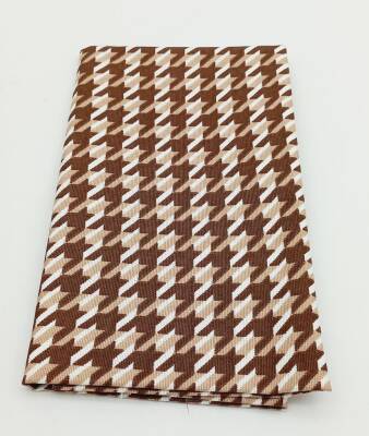 Angel Çanta Aksesuar 90X50 Cm Duck Astarlık Kumaş Kaz Ayağı Desen No:04 - 1