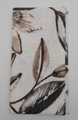 Angel Çanta Aksesuar 90X50 Cm Duck Astarlık Kumaş Yaprak Desen No:12 - 1