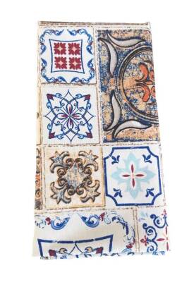 Angel Çanta Aksesuar 90X50 Cm Duck Kumaş Astarlık Kare Desen - 1