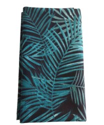 Angel Çanta Aksesuar 90X50 Cm Duck Kumaş Astarlık Koyu Yeşil Yaprak Desen - Angel Çanta Aksesuar