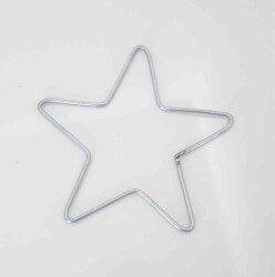 Angel Çanta Aksesuar Yıldız Tel Çember 19 Cm - Angel Çanta Aksesuar