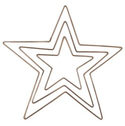 Angel Çanta Aksesuar Yıldız Tel Çember 3Lü Set - Angel Çanta Aksesuar