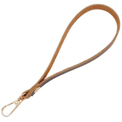 Angel Çanta Aksesuar Gerçek Deri Elcik Crazy Oil Hardal Sarı Renk Light Gold Metalli - 2