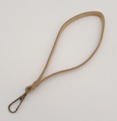 Angel Çanta Aksesuar Gerçek Deri Ham Doğal Renk Elcik Antik Metalli - 2