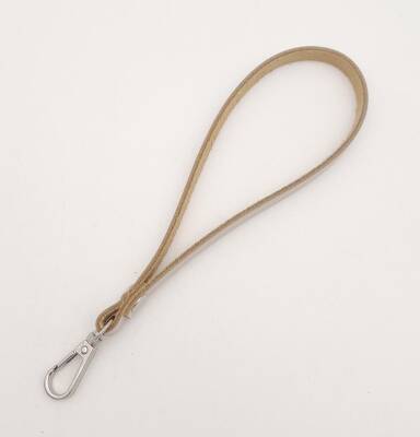 Angel Çanta Aksesuar Gerçek Deri Krem Renk Elcik Gümüş Metalli - 2