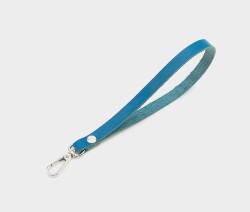 Angel Çanta Aksesuar Gerçek Deri Turkuaz Renk Elcik Gümüş Metalli - Angel Çanta Aksesuar