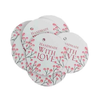 Angel Çanta Aksesuar Etiket Handmade With Love 10Lu - 1