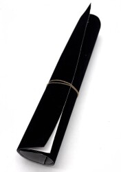 Angel Çanta Aksesuar Yapışkanlı Siyah Renk Nubuk Kumaş, Abiye Çanta Kalıp Astarı - Angel Çanta Aksesuar