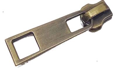 Angel Çanta Aksesuar Antik Fermuar Başı - 1