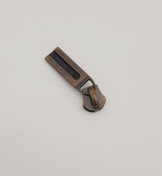 Angel Çanta Aksesuar Antik Renk 4 Cm Fermuar Başı - Angel Çanta Aksesuar