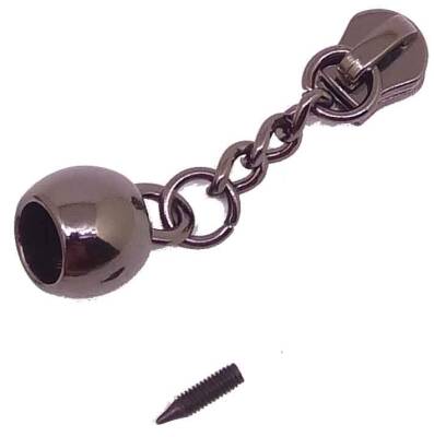 Angel Çanta Aksesuar Füme Fermuar Başı - 1