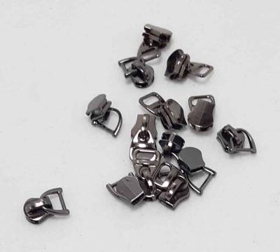 Angel Çanta Aksesuar Füme Fermuar Başı - 1