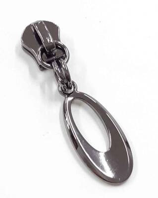 Angel Çanta Aksesuar Füme Fermuar Başı - 1