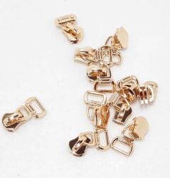 Angel Çanta Aksesuar Light Gold Fermuar Başı - Angel Çanta Aksesuar