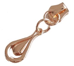 Angel Çanta Aksesuar Light Gold Fermuar Başı - Angel Çanta Aksesuar