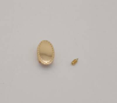 Angel Çanta Aksesuar Light Gold Fermuar Stop, Büzgü Ucu 1 Adet - 2