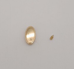 Angel Çanta Aksesuar Light Gold Fermuar Stop, Büzgü Ucu 1 Adet - Angel Çanta Aksesuar