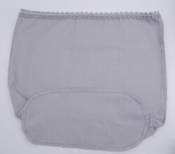 Angel Çanta Aksesuar Açık Gri 25X12 Cm Oval Tabanlı Dikilmiş Fermuarsız Astar - Angel Çanta Aksesuar