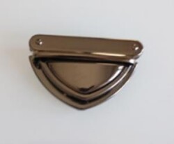 Angel Çanta Aksesuar Füme Renk Çanta Kilidi - Angel Çanta Aksesuar