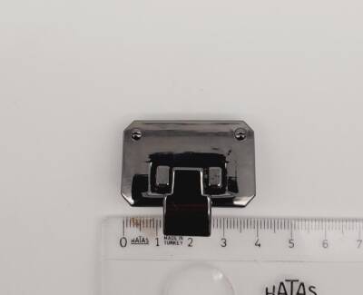 Angel Çanta Aksesuar Füme Renk Dilli Kilit - 2