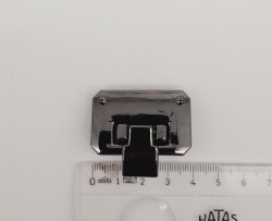 Angel Çanta Aksesuar Füme Renk Dilli Kilit - 2