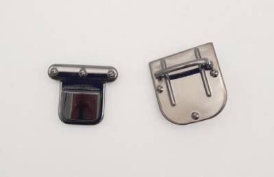 Angel Çanta Aksesuar Füme Renk İhraç Fazlası Kilit - 3