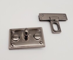 Angel Çanta Aksesuar Füme Renk Kilit No:17 - 2