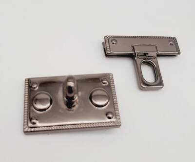 Angel Çanta Aksesuar Füme Renk Kilit No:17 - 2