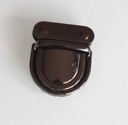 Angel Çanta Aksesuar Füme Renkli Çanta Kilidi - Angel Çanta Aksesuar