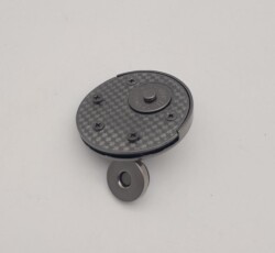 Angel Çanta Aksesuar İncili Kilit Füme No:77 - 4