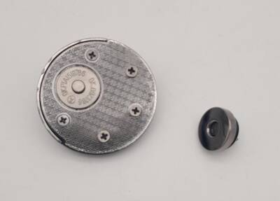 Angel Çanta Aksesuar İncili Kilit Füme No:77 - 3