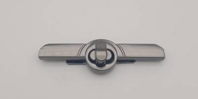 Angel Çanta Aksesuar Kilitli Kapak Aparatı No:2 Füme Renk - 1