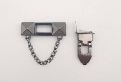 Angel Çanta Aksesuar Zincirli Füme Kilit - 2