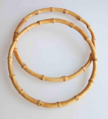 Angel Çanta Aksesuar Gerçek Bambu Çanta Sapı No:3 - 1