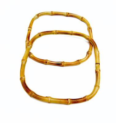 Angel Çanta Aksesuar Kare Model Gerçek Bambu Çanta Sapı - 1