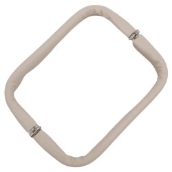 Angel Çanta Aksesuar 20 cm Suni Derili Bej Renk Gizli Çanta Bursu - 3