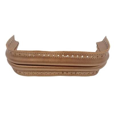 Angel Çanta Aksesuar 20 cm Suni Derili Gold Renk Gizli Çanta Bursu - 2