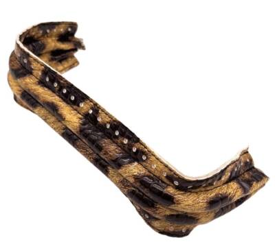 Angel Çanta Aksesuar 20 cm Suni Derili Leopar Renk Gizli Çanta Bursu - 1