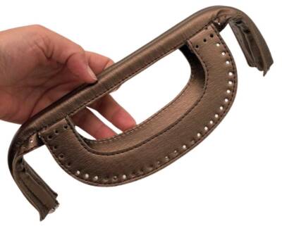 Angel Çanta Aksesuar 25 cm Suni Derili Bakır Renk Gizli Çanta Bursu Yeni Model - 5