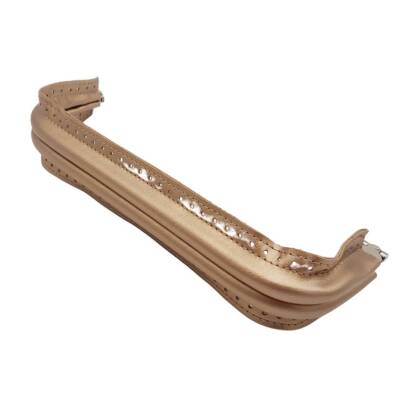 Angel Çanta Aksesuar 25 cm Suni Derili Gold Renk Gizli Çanta Bursu - 3