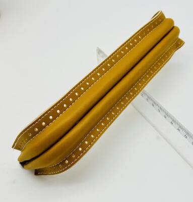 Angel Çanta Aksesuar 25 cm Suni Derili Koyu Hardal Renk Gizli Çanta Bursu - 1