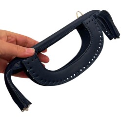 Angel Çanta Aksesuar 25 cm Suni Derili Lacivert Renk Gizli Çanta Bursu Yeni Model - 3