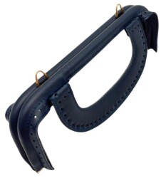 Angel Çanta Aksesuar 25 cm Suni Derili Lacivert Renk Gizli Çanta Bursu Yeni Model - 4