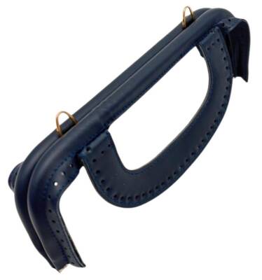 Angel Çanta Aksesuar 25 cm Suni Derili Lacivert Renk Gizli Çanta Bursu Yeni Model - 4