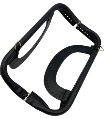 Angel Çanta Aksesuar 25 cm Suni Derili Siyah Renk Gizli Çanta Bursu Yeni Model - 4